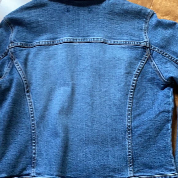 Roots Womens Vintage Denim Jacket Sz M - Picture 7 of 9